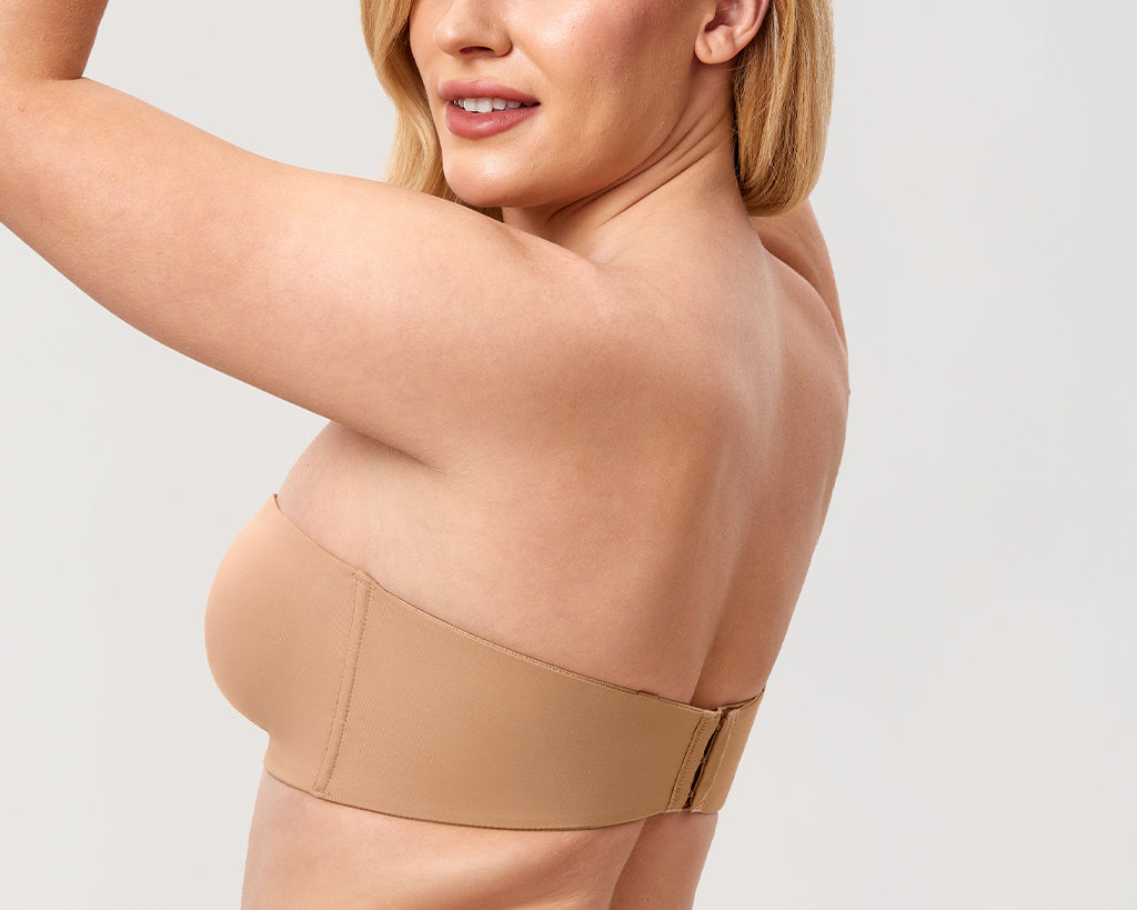 Women's Underwire Strapless Bra Barely Buff