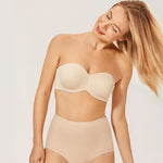 Women's Underwire Strapless Bra Barely Buff
