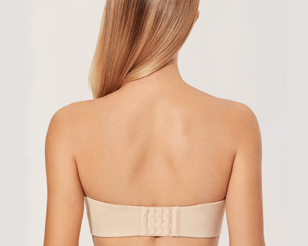 Women's Underwire Strapless Bra Barely Buff