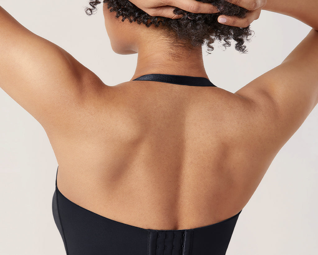 Women's Underwire Strapless Bra Brown Purple