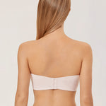 Women's Underwire Strapless Bra Gentle Rose