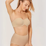 Women's Underwire Strapless Bra Barely Buff