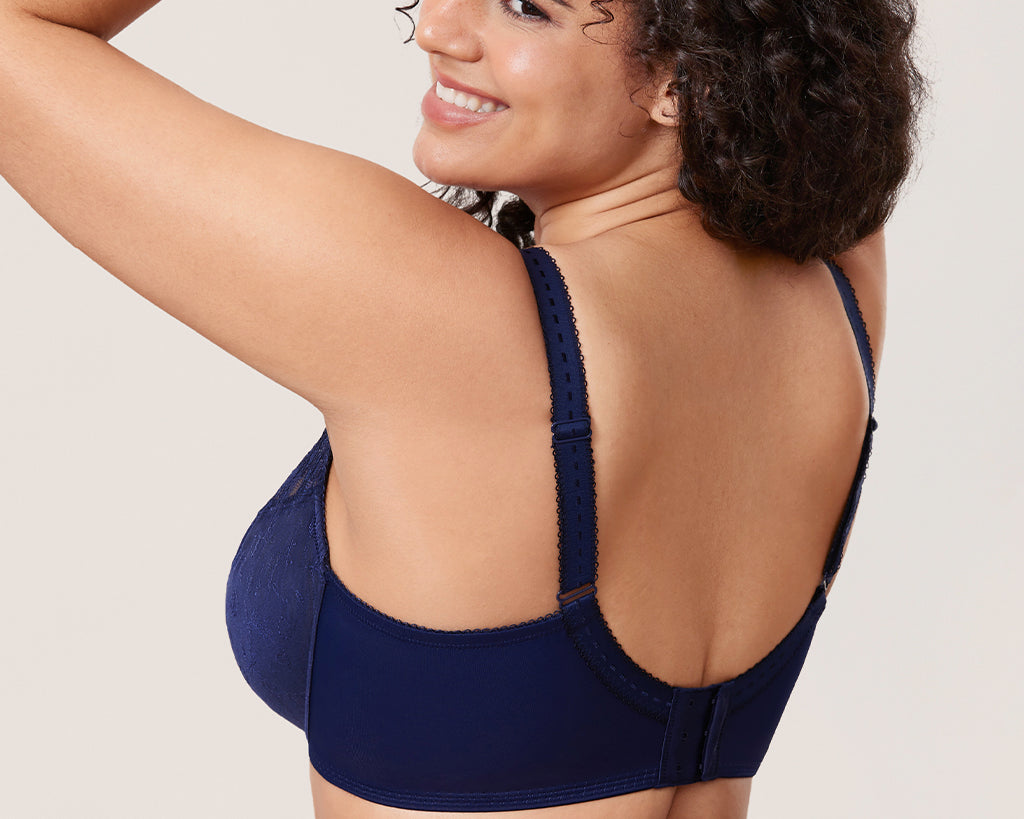 Women's Beauty Lace Bra Sky Blue