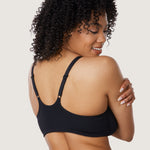 DELIMIRA Women's Front Closure Unlined Bra Moonlight Blue