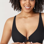 Women's Seamless U-back Front Closure Bra Beige