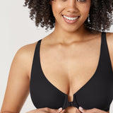Women's Seamless U-back Front Closure Bra Beige