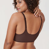 Women's Seamless U-back Front Closure Bra Beige