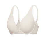 Women's Seamless U-back Front Closure Bra Flax Beige