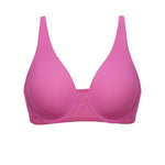 Women's Seamless U-back Front Closure Bra Lipstick Red