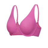 Women's Seamless U-back Front Closure Bra Lipstick Red
