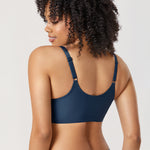 Women's Seamless U-back Front Closure Bra Beige