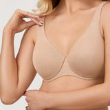 Women's Unlined Minimizer Bra Gentle Rose