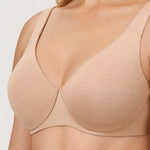 Women's Unlined Minimizer Bra Gentle Rose