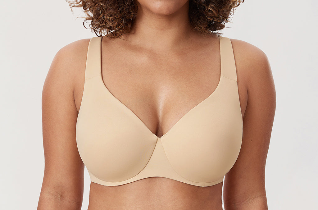 Women's Unlined Minimizer Bra Gentle Rose