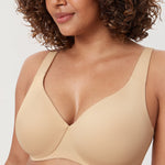 Women's Unlined Minimizer Bra Gentle Rose