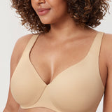 Women's Unlined Minimizer Bra Gentle Rose