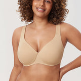 Women's Unlined Minimizer Bra Gentle Rose