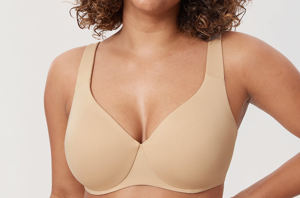 Women's Unlined Minimizer Bra Gentle Rose