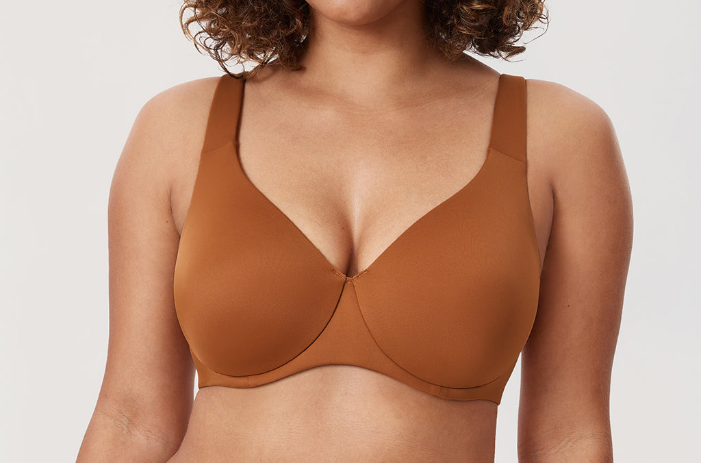 Women's Unlined Minimizer Bra Chanterelle
