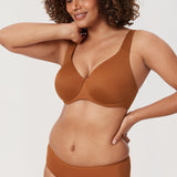 Women's Unlined Minimizer Bra Chanterelle
