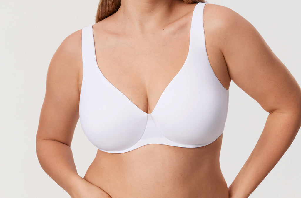 Women's Unlined Minimizer Bra Gentle Rose