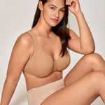 Women's Unlined Minimizer Bra Chanterelle