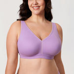 Women's Full Coverage Wireless Unlined Bra Mochaccino