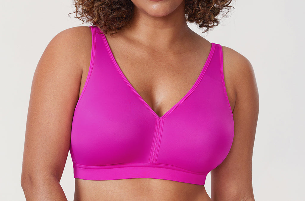 Women's Full Coverage Wireless Unlined Bra Mochaccino
