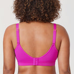 Women's Full Coverage Wireless Unlined Bra Mochaccino