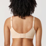 Women's Full Coverage Wireless Unlined Bra White