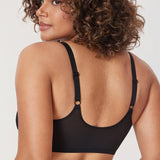 Women's Vintage Lace Front Closure Bra Beige