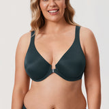 Women's Plunge Back Posture Bra Lipstick Red