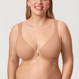 Women's Plunge Back Posture Bra Warm Beige