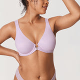 Women's Plunge Back Posture Bra Lipstick Red