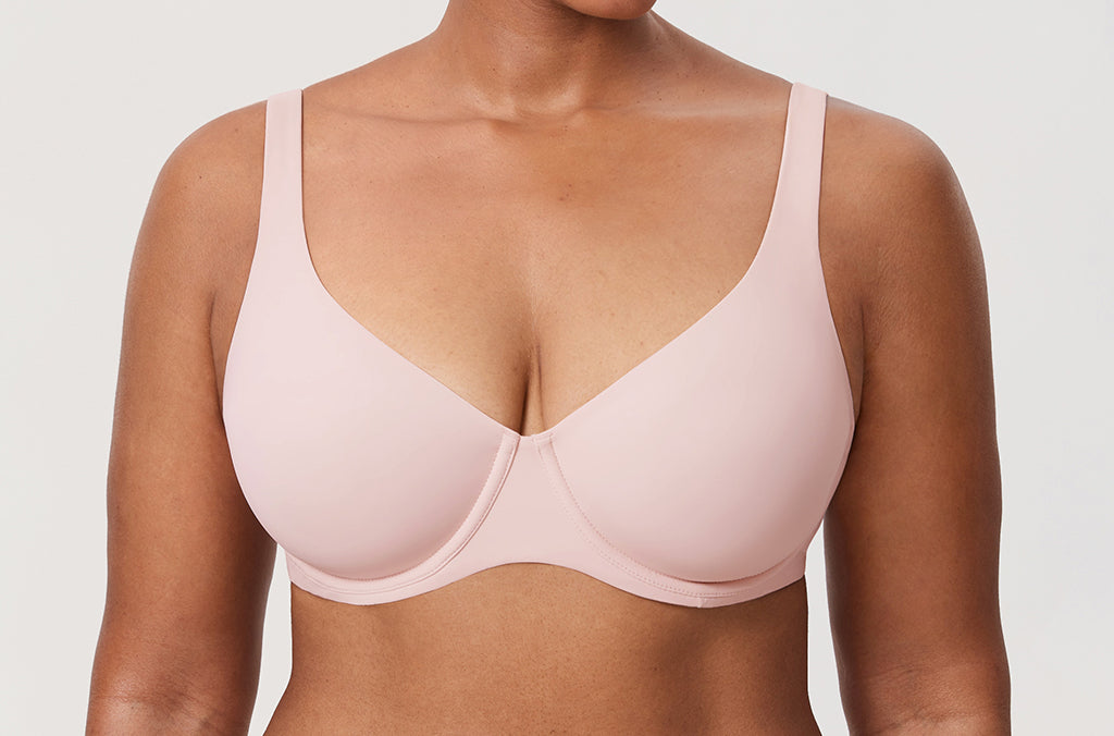 Women's Unlined Balconette Bra Beige