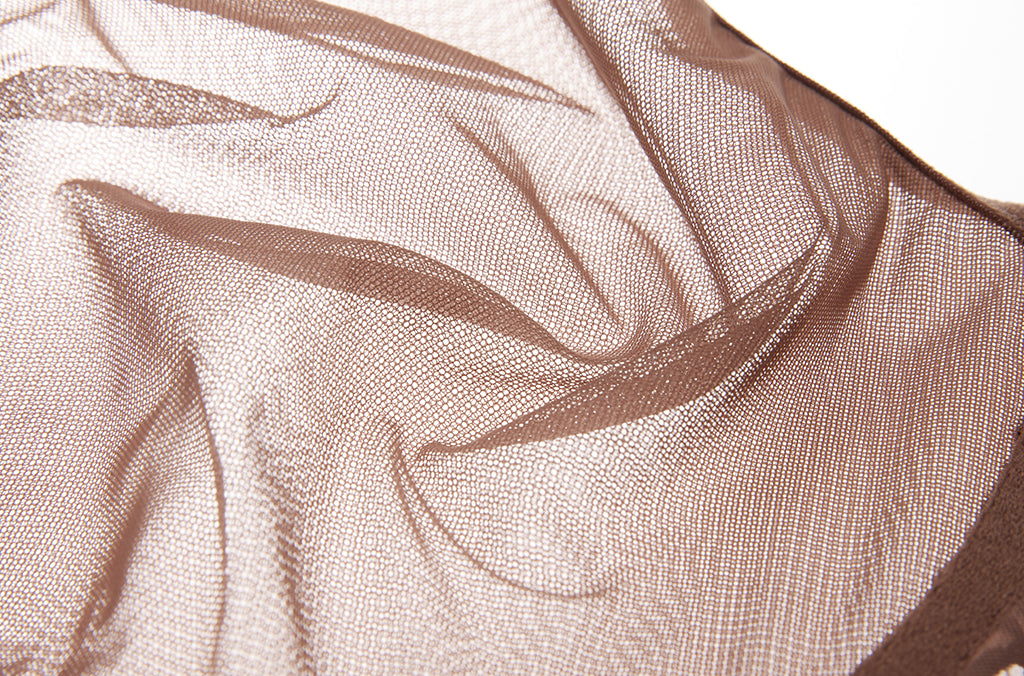 Women's Vintage Lace Sheer Mesh Bra Glaze Purple