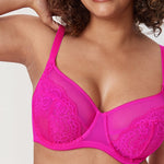 Women's Vintage Lace Unlined Bra Beige