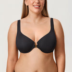 Women's Silky Smooth Front Closure Bra Beige