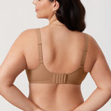 Women's Supportive Full Coverage Bra Beige