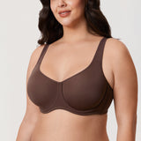 Women's Supportive Full Coverage Bra Beige