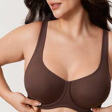 Women's Supportive Full Coverage Bra Beige