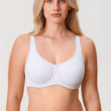 Women's Supportive Full Coverage Bra Beige