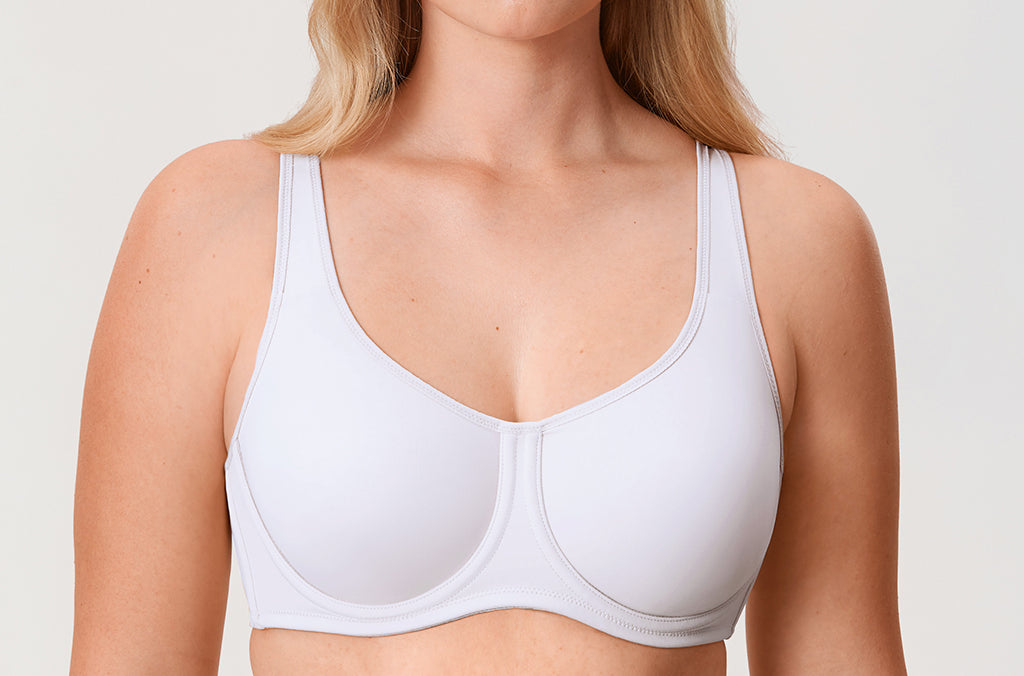 Women's Supportive Full Coverage Bra Beige