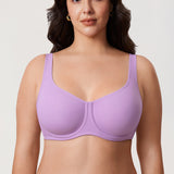 Women's Supportive Full Coverage Bra Beige