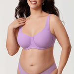Women's Supportive Full Coverage Bra Beige