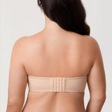 Women's Supportive Unlined Strapless Bra Beige
