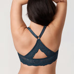 Women's Vintage Lace Racerback Bra Black