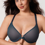 Women's Vintage Lace Racerback Bra Black