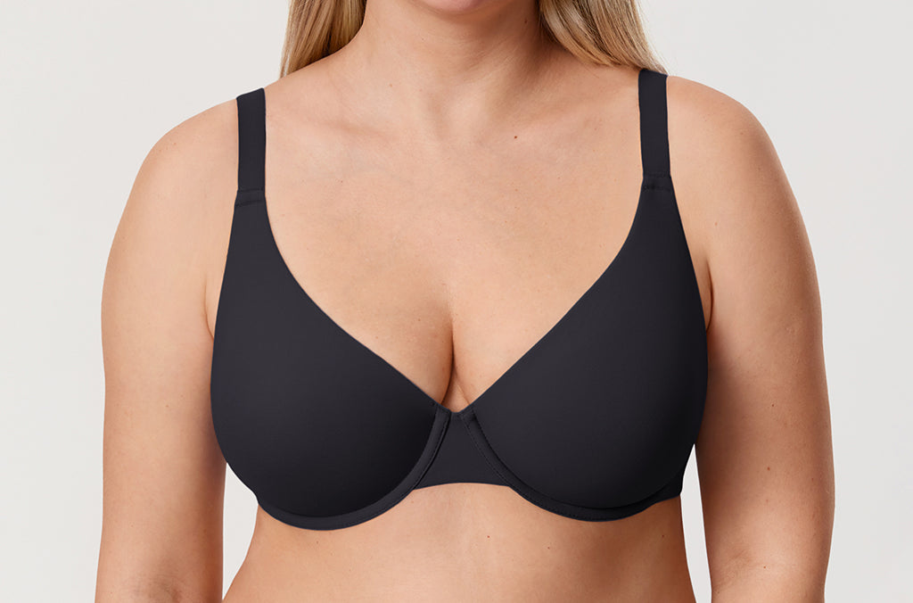 Women's Everyday Plunge Underwire Bra Frost Blue