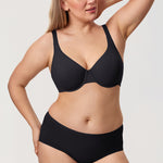 Women's Everyday Plunge Underwire Bra Frost Blue